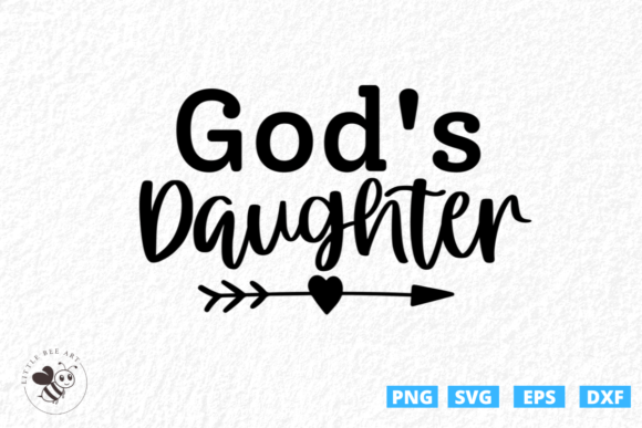 God’s Daughter SVG: Graphics & T-Shirt Designs for Faith-Based Publishing