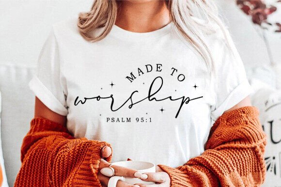 Made to Worship SVG: Bible Verse Design Review
