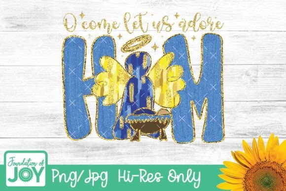 O Come Let Us Adore Him PNG