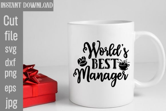 World’s Best Manager Graphics for T-Shirt Designs